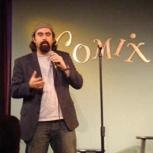 Josean performing at Comix Comedy Club in NYC