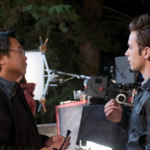 Still of Justin Chatwin and James Wong in Dragonball Evolution (2009)