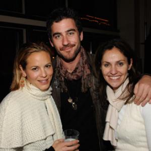 Amy Brenneman Maria Bello and Bryn Mooser at event of Downloading Nancy 2008