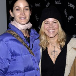 Maria Bello and CarrieAnne Moss at event of The Good Girl 2002