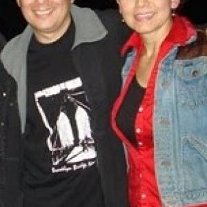 Marisol Carrere and director Walter Ventosilla