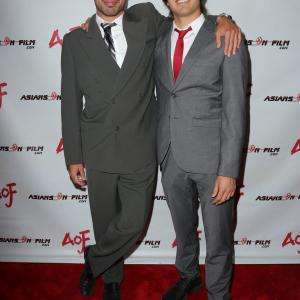 My brother (Forrest Hoffman on the Right) and I at the Asians On Film event. Proud to support Asian Americans being represented on film and television.