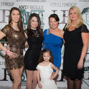 Meredith Prunty with Ashley Tramonte, Paisley Dickey, Jodi LaFontain, and Wendy Dickey at the 3rd annual Brand UR anti-bullying event.