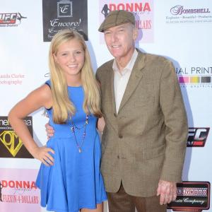 Emily with Ed Lauter (