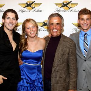Michael Allen, Emily Capehart, Terry Kiser and Barrett Carnahan at the premiere of 