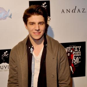Michael Grant on the red carpet at the Whiskey a Go Go
