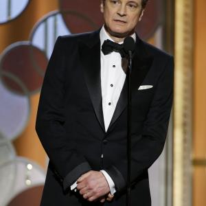 Colin Firth at event of 72nd Golden Globe Awards 2015