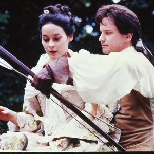 Still of Colin Firth and Meg Tilly in Valmont (1989)