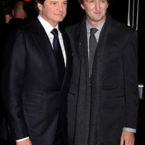 Colin Firth and Tom Hooper