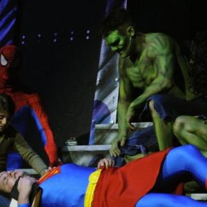 Scene from Superheroes The Ultimate Musical