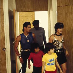 Still of Lucinda Dickey and Adolfo Quinones in Breakin 2 Electric Boogaloo 1984