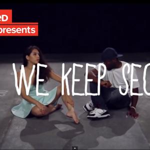Still from hit Youtube channel Buzzfeed Dance piece Why We Keep Secrets Choreographed by Carmyn Xoluv