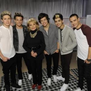 Still of Barbara Walters and One Direction in The Barbara Walters Special 1976