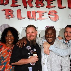 Phil Messerer Ant Dub and Seamus Reed at the Underbelly Blues Premiere