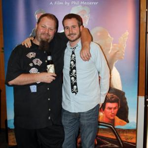 Phil Messerer and Seamus Reed at the Underbelly Blues Premiere