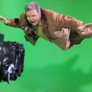 Flying while filming The Witches of Oz