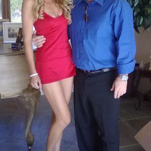 On the set of Money Shot with incredibly beautiful and talented actress comedian and producer Jessica Sonneborn