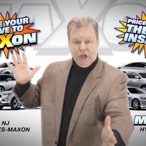 TV commercial as spokesman for Maxon Hyundai