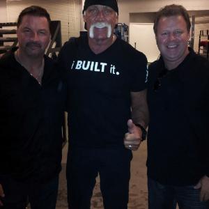 Actor  Wrestler Al Snow and Hulk Hogan
