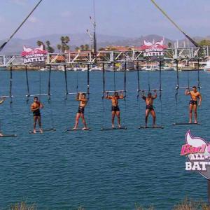 The Showstopper above the Ocean for a classic stunt on Bad Girls All Star Battle