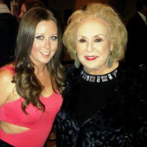 With Doris Roberts at the 6 annual Toscars Egyptian Theater Hollywood