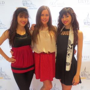 2014 Golden Globes gifting suite, Peninsula Hotel Beverly Hills with Dahlia & Dia Tequali.