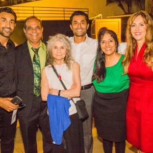 Pritesh Shah at the La Costa Film Festival at the premiere of All In Time with producer Marina Donahue