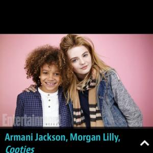 Armani and Morgan Lily for Entertainment Weekly at Sundance 2014
