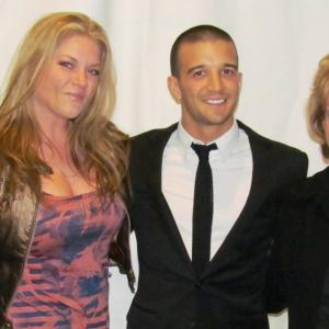 Stefanie Kleine with Mark & Shirley Ballas of 