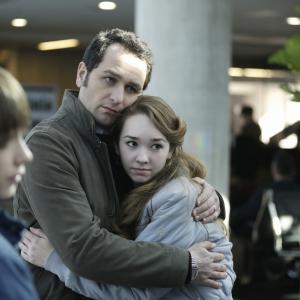 Still of Matthew Rhys and Holly Taylor in The Americans 2013