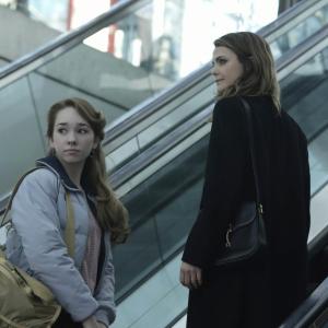 Still of Keri Russell and Holly Taylor in The Americans (2013)