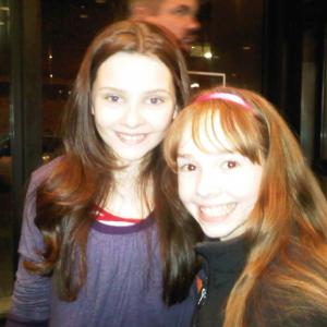 Holly Taylor with Abigail Breslin  The Miracle Worker