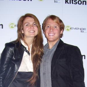 with writer/producer Ashley Terrill at Kitson's Marriage Equality Event