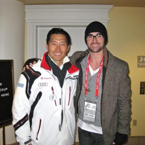 Daniel Dae Kim and Daniel Josev, Sundance 2013