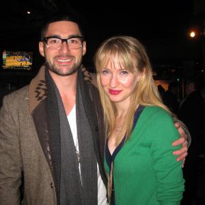 Halley Feiffer and Daniel Josev at He's Way More Famous Than You event