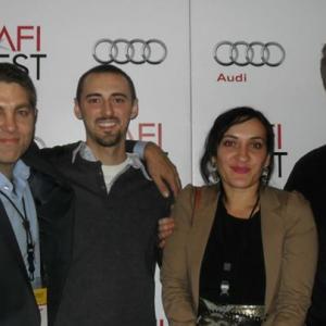AFI FEST with UNMANNED short film team, Matthew Horn, Sevdije Kastrati and Casey Fenton