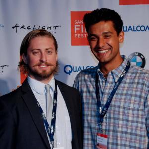 with Jerry Wolf at Four Winds screening at 2013 San Diego Film Festival