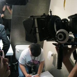 Script Supervising on the set of NarciMasicho