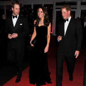 Prince Harry Windsor, Prince William and Catherine Duchess of Cambridge