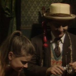 Still of Sophie Aldred and Sylvester McCoy in Doctor Who 1963