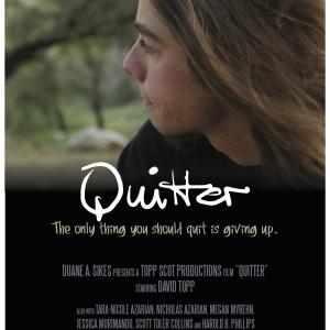 Duane A Sikes David Topp and Melanie Star Scot in Quitter 2014