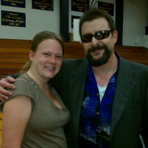 Judd Nelson and I on the set of Bad Kids Go To Hello