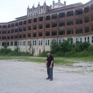 Willy Adkins conducting a paranormal investigation at Waverly Hills Sanatorium in Louisville Kentucky