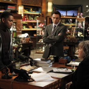 Still of Kathy Bates Aml Ameen and Nate Corddry in Harrys Law 2011
