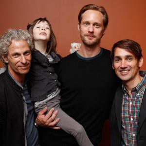 Alexander Skarsgård, Scott McGehee, David Siegel and Onata Aprile at event of What Maisie Knew (2012)