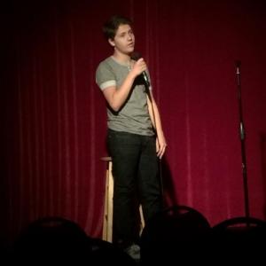 Teen comic Zach Louis performs at Sals Comedy Hole on Melrose in Hollywood