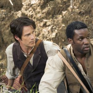 True Blood HBO  Gilbert Owuor and Stephen Moyer