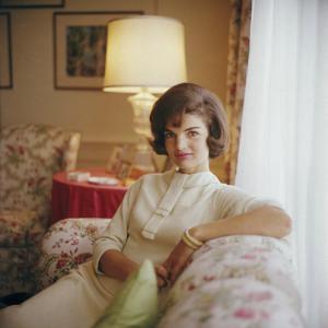 Jacqueline Kennedy in April of 1961