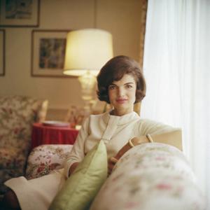 Jacqueline Kennedy in April of 1961