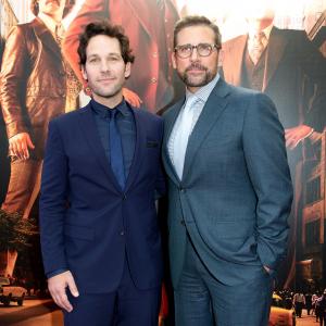 Steve Carell and Paul Rudd at event of Anchorman 2 The Legend Continues 2013